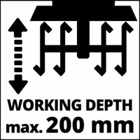 Мотокультиватор аккумуляторный Einhell GE-CR 18/20 Li E - Solo 3431210 (без АКБ)