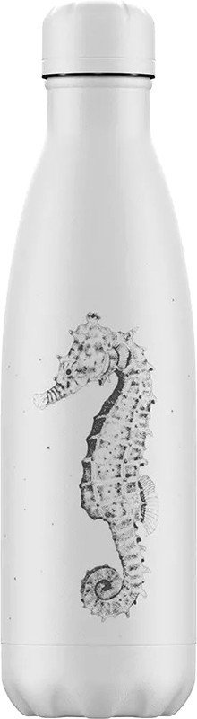 

Термос Chilly's Bottles Sea Life Seahorse 0.5 л (белый)