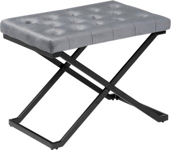 Табурет Woodville German 15542 (dark grey/black)