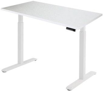 Стол с регулировкой высоты ErgoSmart Electric Desk 1360x800x36 мм (альпийский белый/белый)