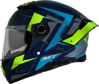 Мотошлем MT Helmets Thunder 4 SV Mountain C7 (XXL, матовый синий)