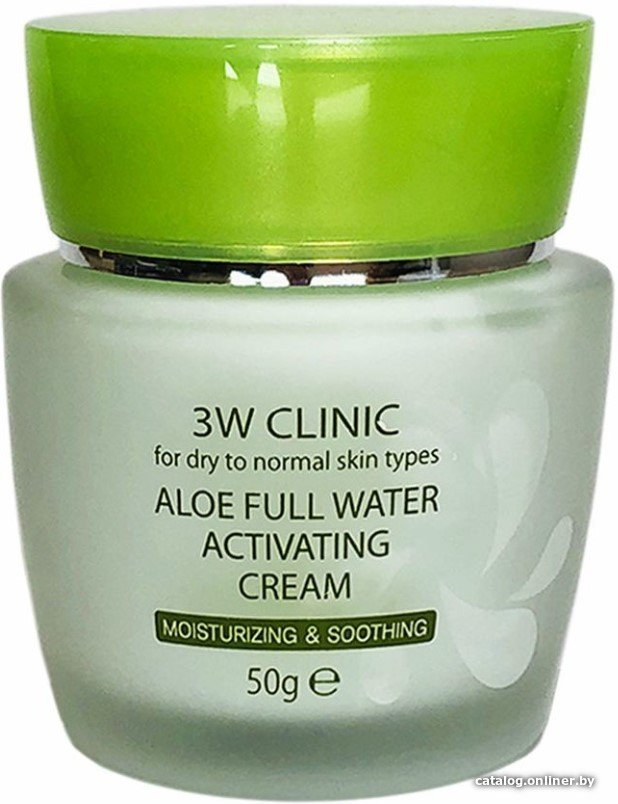 Крем для лица 3W Clinic Крем для лица Aloe Full Water Activating 50 г