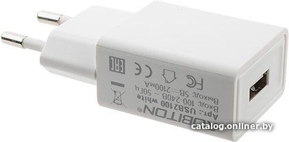 Сетевое зарядное Robiton USB2100 (белый)