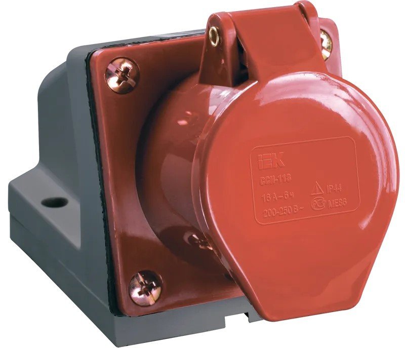 

Розетка промышленная IEK PSR12-032-4
