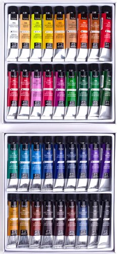 Акриловые краски Малевичъ 612022 (36 цветов, 12 мл)