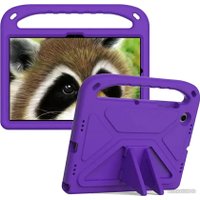 Чехол для планшета KST Детский для Samsung Galaxy Tab A8 (фиолетовый с ручкой и подставкой)