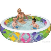 Надувной бассейн Intex Swim Center Pinwheel 229х56 (56494)