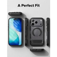 Чехол для телефона Ringke Ux Magnetic для iPhone 17 Pro Max Smoke Black