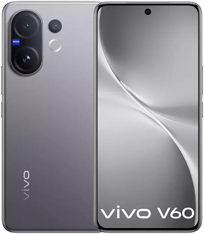 

Телефон Vivo V60 12GB/256GB индийская версия (серый)
