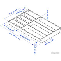 Лоток для столовых приборов Ikea Уппдатера 204.863.69