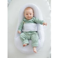 Матрас-кокон Amarobaby Premium Form Sky 74х42х14 (белый)