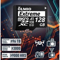 Карта памяти Olmio microSDXC 256GB Extreme UHS-I (U3)