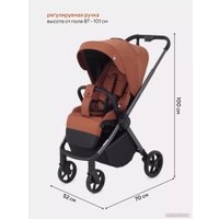 Коляска прогулочная «книга» Rant Golf RA101 (maroon brown)