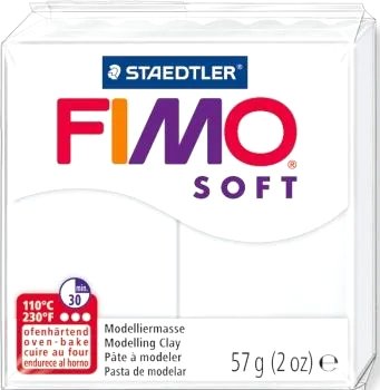 

Полимерная глина Fimo Soft 8020-0 (57 г)