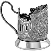 Подстаканник Кольчугинский мельхиор Мишки в лесу С7408/184