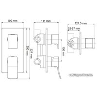 Смеситель Wasserkraft Aller 10671