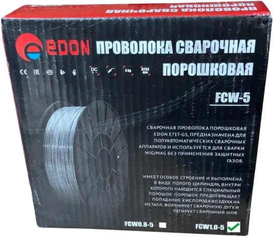 

Сварочная проволока Edon FCW1.0-5