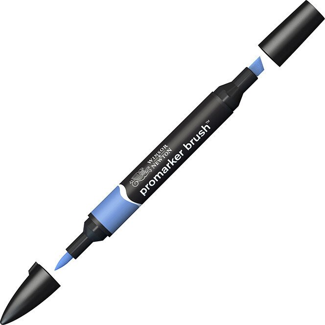 

Маркер художественный Winsor & Newton Promarker Brush 204198 (китайский синий)