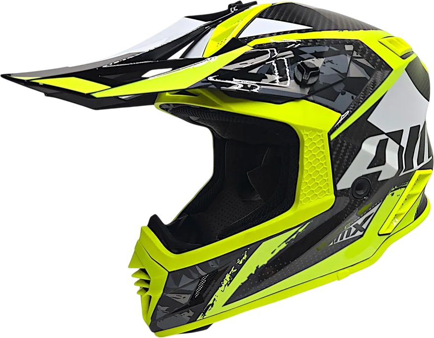 

Мотошлем AIM RH855 Carbon Terrain RH855T-DBY-XXXL (XXXL, черный/желтый)