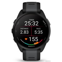 Умные часы Garmin Forerunner 165 (черный/сланцево-серый)