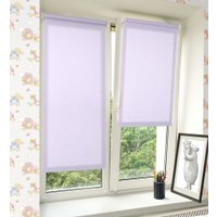 Мини рулонные шторы Delfa Эконом Сантайм Лен СРШ 01МЭД2469 57x160 (сиреневый)