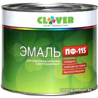 Эмаль Кловертекс Эмаль ПФ-115 (2 кг, оранжевый)