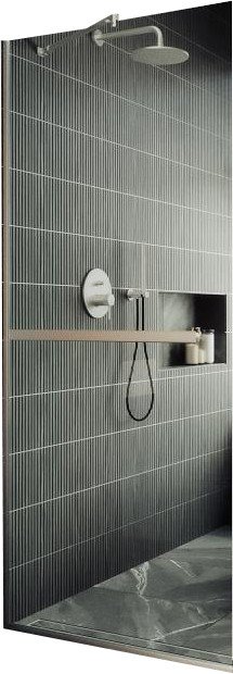 

Душевая стенка MaybahGlass 195x119 MGD-714-5у (прозрачное стекло/хром матовый)