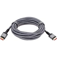 Кабель AOPEN ACG859A-5 HDMI - HDMI (5 м, серый)