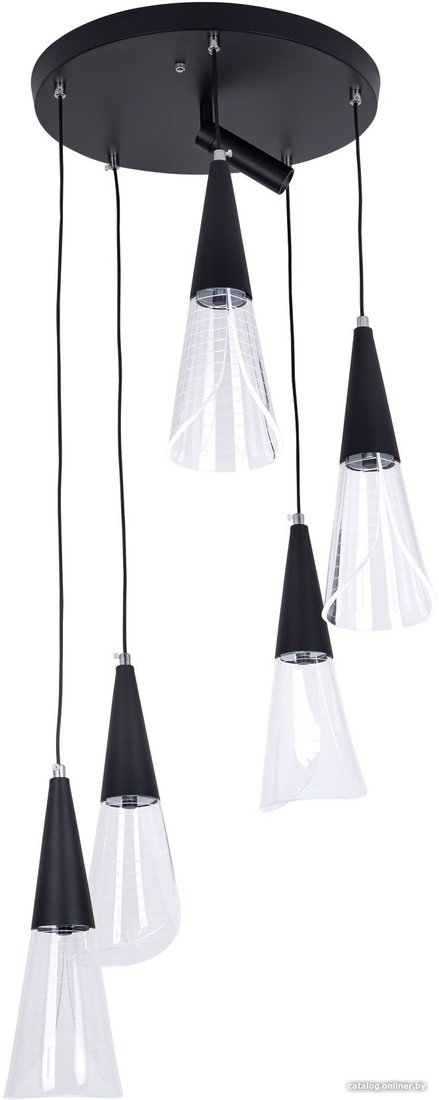 Подвесная люстра LED4U L7106-6 BK