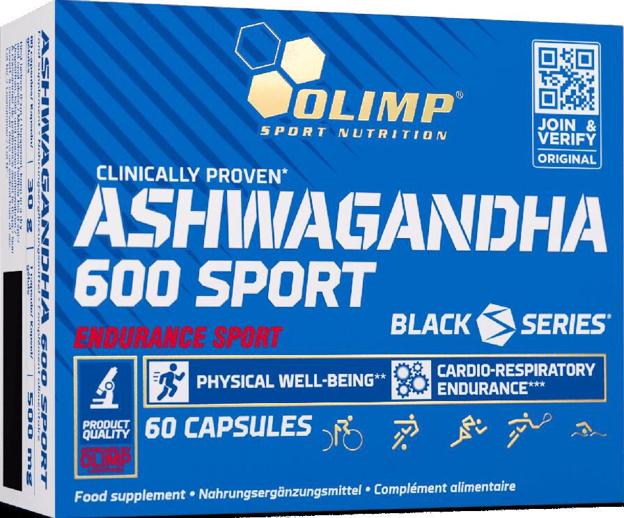 БАД Olimp Ashwagandha 600 Sport (60 капсул)