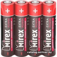 Батарейка Mirex Extra Power AAA 4 шт ER03-S4