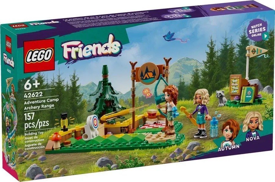 

Конструктор LEGO Friends Лагерь приключений: тир из лука 42622