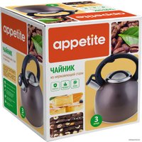 Чайник со свистком Appetite LKD-3030BR