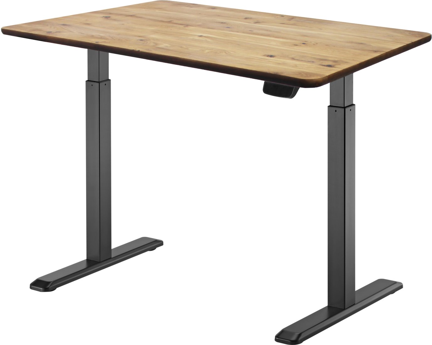 

Стол для работы стоя ErgoSmart Wooden Electric Desk Prime 1300х750х27 мм (прямой край, дуб натуральный/черный)