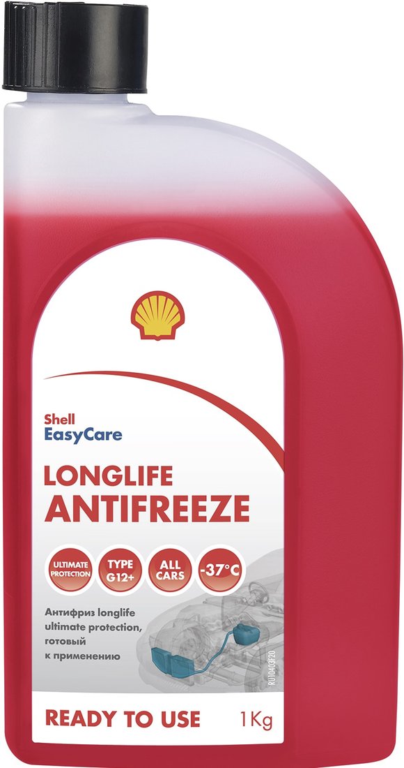 

Антифриз Shell Longlife Ultimate protection G-12+ 1кг