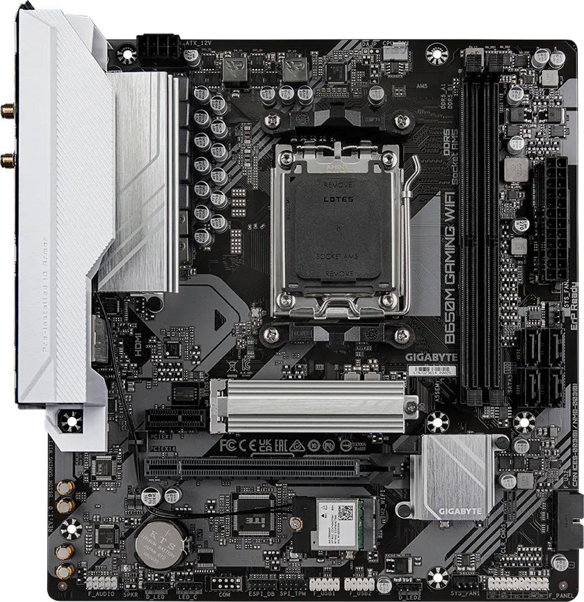 

Материнская плата Gigabyte B650M Gaming WiFi (rev. 1.0)