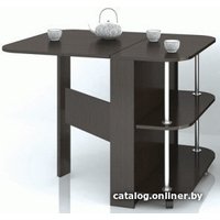 Стол-книга Тэкс Стол-книжка с полками (венге цаво)