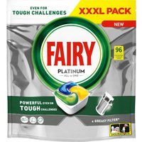 Капсулы для посудомоечной машины Fairy Platinum Lemon All in 1 (96 шт)