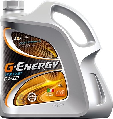 

Моторное масло G-Energy Far East 0W-20 4л
