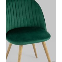 Стул Stool Group Лион Страйпс DC-69030G HLR-56 (велюр зеленый)