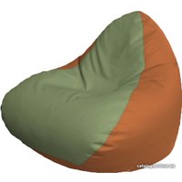 Кресло-мешок Flagman Relax P2.3-84 (оливковый, оранжевый)