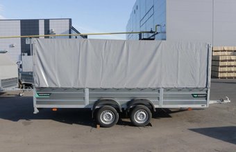 Двухосный прицеп Титан 4718-05 2ос (4.7х1.8 борт 50см)