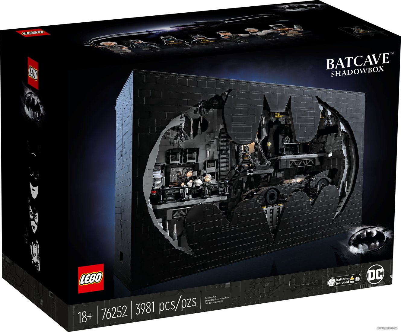Конструктор LEGO DC 76252 Бэтпещера: Теневой ящик