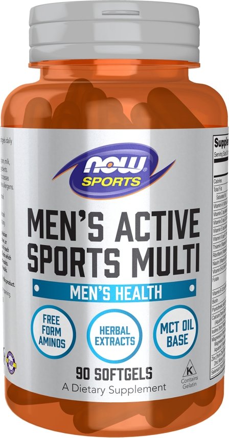 

Комплекс Now Foods Men's Active Sports Multi (90 капсул)