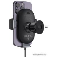 Держатель для смартфона Baseus LightChaser Series Wireless Charging Electric Car Mount 15W C40355900121-00