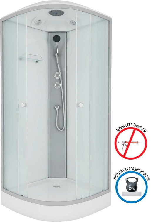 

Душевая кабина Niagara Eco E100/13/MT