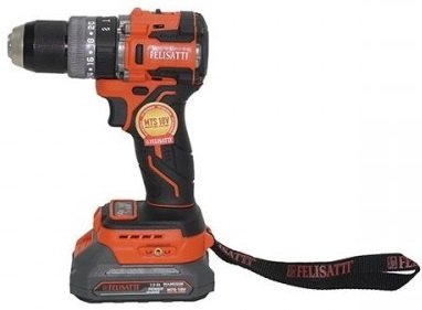 

Ударная дрель-шуруповерт Felisatti FT1088 (с 2-мя АКБ, кейс)
