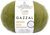 Super kid mohair new 64426 25 г 237 м (зеленый)