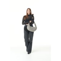 Женская сумка MT.style Hobo Velour (серый)