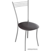 Стул Трия Хлоя-М СРП-087С (хром/коричневый santorini 0429)